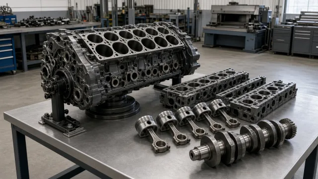 MTU 16V 2000 M86 marine engine parts — overhaul & major parts guide