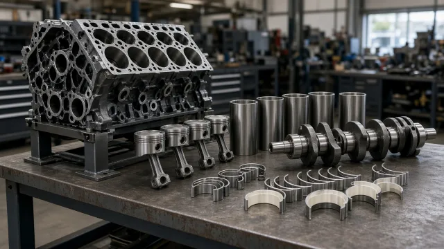 MTU 16V 2000 M91 marine engine parts — overhaul & major parts guide