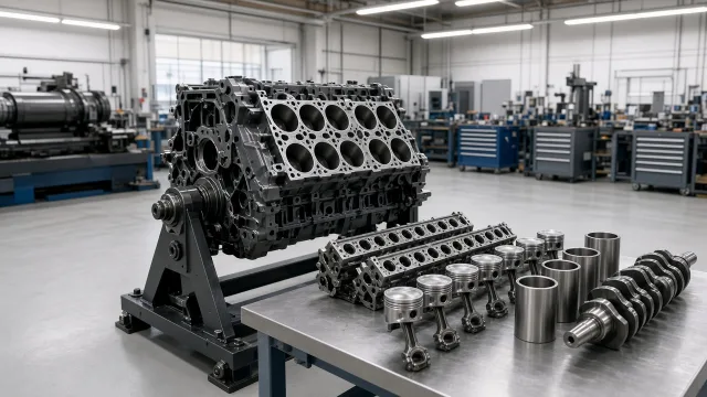 MTU 16V 2000 M93 marine engine parts — overhaul & major parts guide