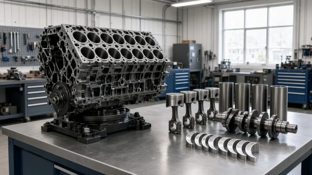 MTU 16V 2000 M96L marine engine parts — overhaul & major parts guide