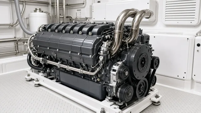 MTU 16V 2000 M96L marine engine parts — specifications & applications guide