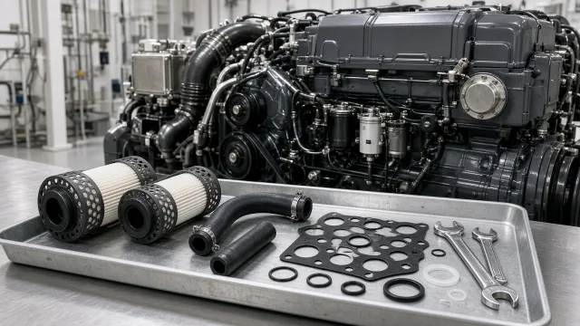 MTU 16V 2000 M97 marine engine parts — maintenance & spare parts guide