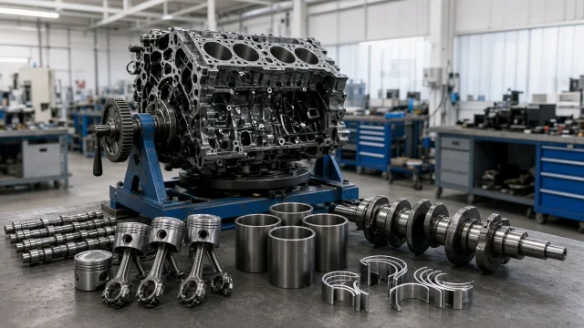 MTU 16V 2000 M97L marine engine parts — overhaul & major parts guide
