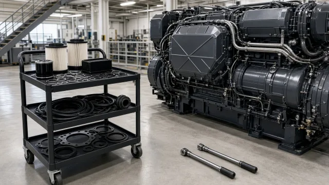 MTU 16V 4000 M05 marine engine parts — maintenance & spare parts guide