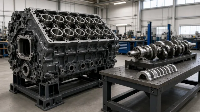 MTU 16V 4000 M53 marine engine parts — overhaul & major parts guide