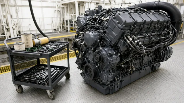 MTU 16V 4000 M63 marine engine parts — maintenance & spare parts guide