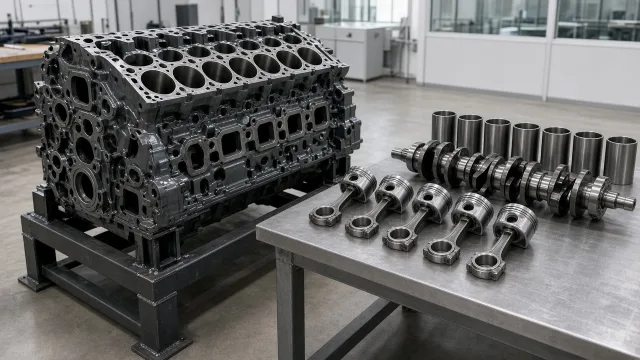 MTU 16V 4000 M63 marine engine parts — overhaul & major parts guide