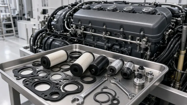 MTU 16V 4000 M73 marine engine parts — maintenance & spare parts guide
