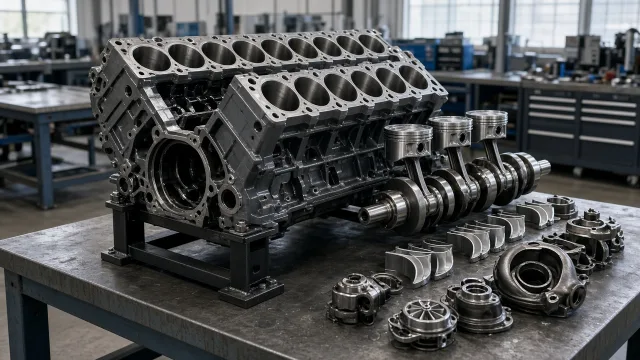 MTU 16V 4000 M73 marine engine parts — overhaul & major parts guide