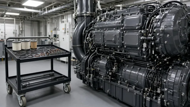 MTU 16V 4000 M90 marine engine parts — maintenance & spare parts guide