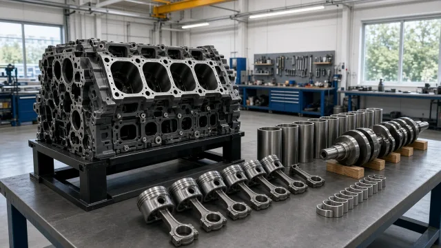 MTU 16V 4000 M90 marine engine parts — overhaul & major parts guide