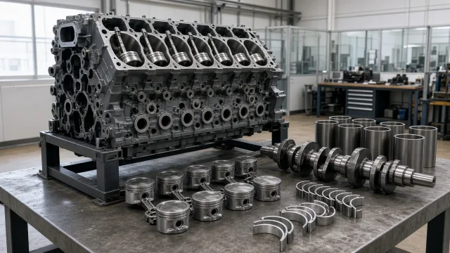 MTU 16V 4000 M93 marine engine parts — overhaul & major parts guide
