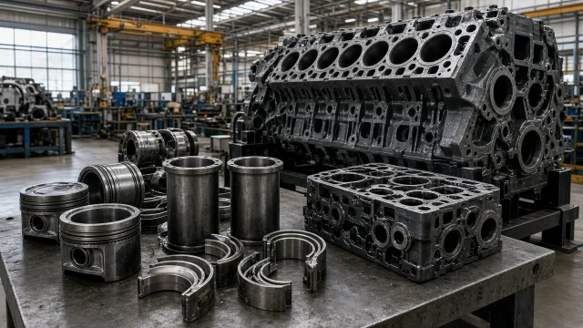 MTU 16V 8000 M71L marine engine parts — overhaul & major parts guide