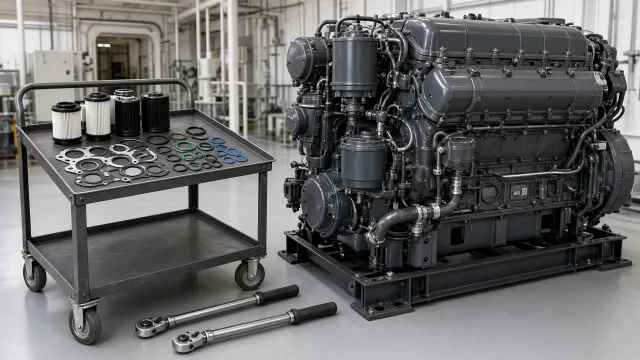 MTU 20V 1163 M74 marine engine parts — maintenance & spare parts guide