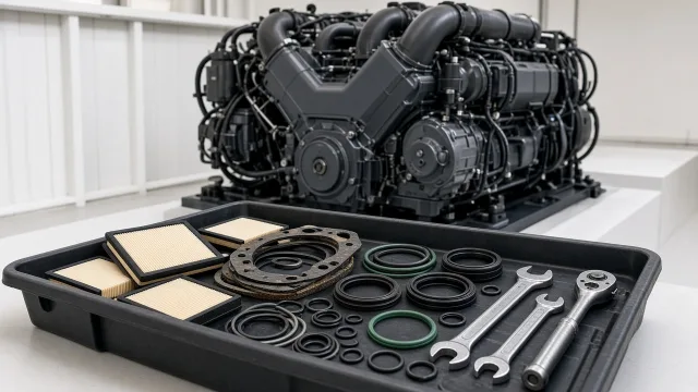 MTU 20V 1163 M84 marine engine parts — maintenance & spare parts guide