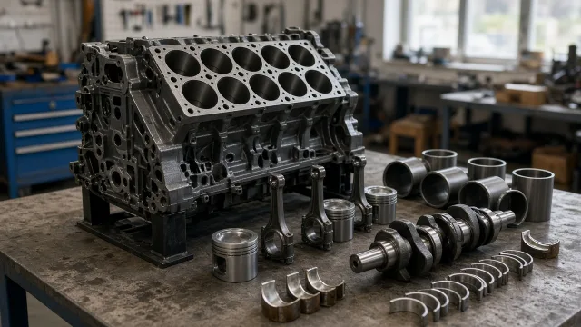 MTU 20V 1163 M94 marine engine parts — overhaul & major parts guide