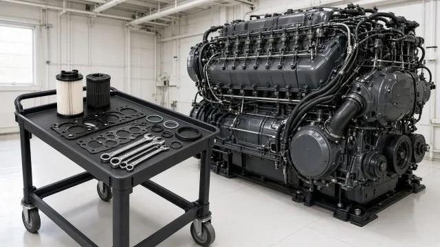 MTU 20V 1163 TB73 marine engine parts — maintenance & spare parts guide