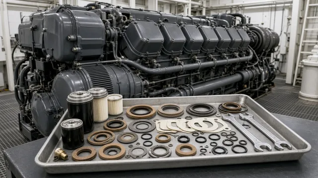MTU 20V 4000 M73L marine engine parts — maintenance & spare parts guide