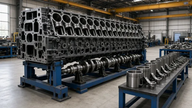 MTU 20V 4000 M73L marine engine parts — overhaul & major parts guide