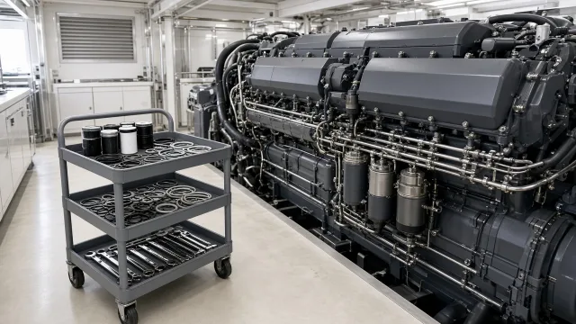 MTU 20V 4000 M93L marine engine parts — maintenance & spare parts guide