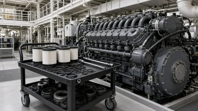 MTU 20V 8000 M70 marine engine parts — maintenance & spare parts guide