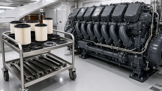 MTU 20V 8000 M71L marine engine parts — maintenance & spare parts guide