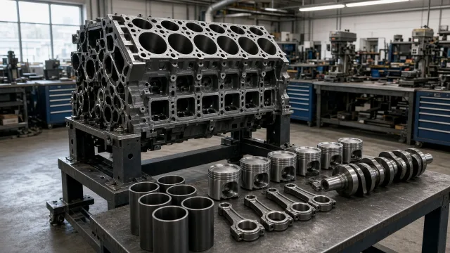 MTU 20V 8000 M71R marine engine parts — overhaul & major parts guide