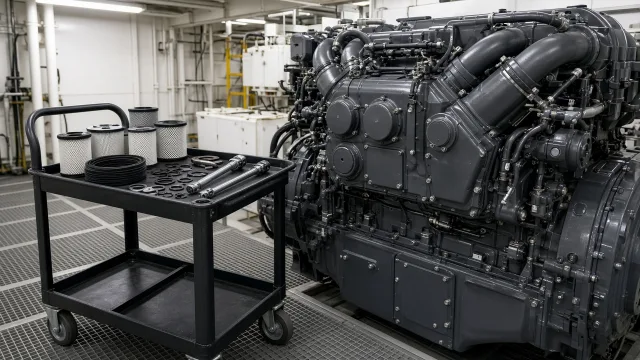 MTU 20V 8000 M81 marine engine parts — maintenance & spare parts guide