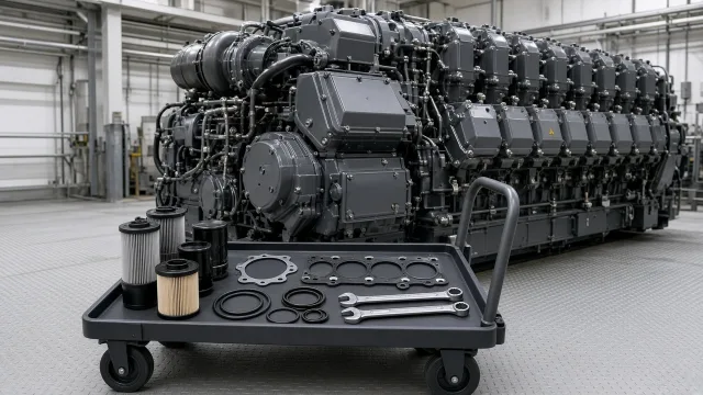 MTU 20V 8000 M81R marine engine parts — maintenance & spare parts guide