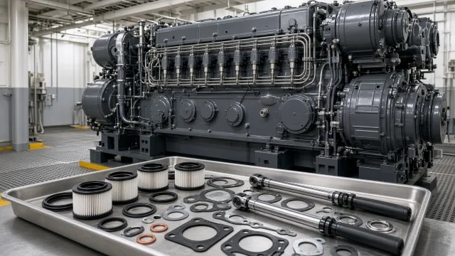 MTU 20V 8000 M90 marine engine parts — maintenance & spare parts guide