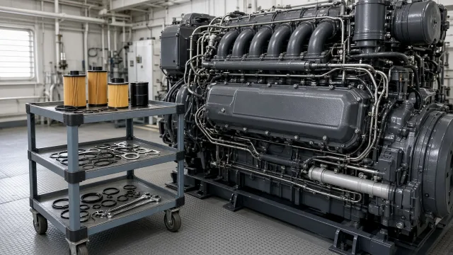 MTU 20V 8000 M91 marine engine parts — maintenance & spare parts guide