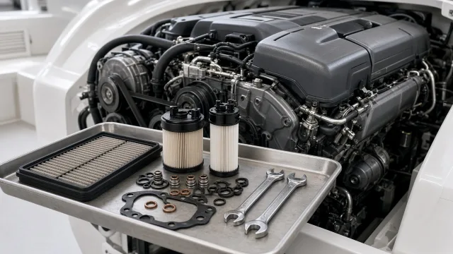 MTU 8V 2000 M94 marine engine parts — maintenance & spare parts guide