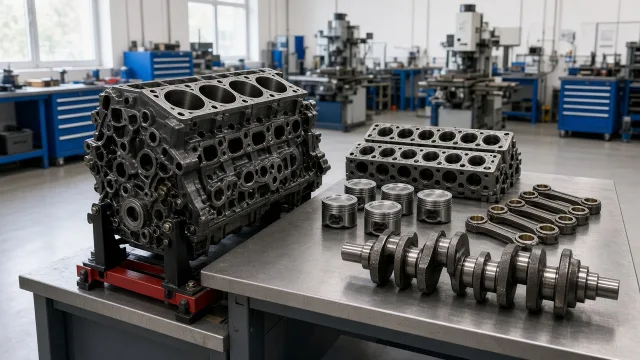 MTU 8V 2000 M94 marine engine parts — overhaul & major parts guide