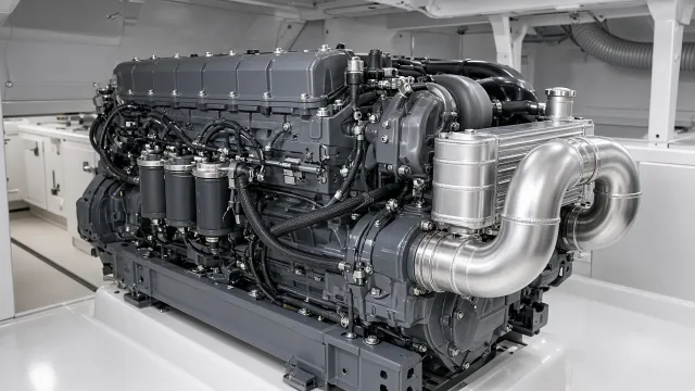 MTU 8V 2000 M94 marine engine parts — specifications & applications guide