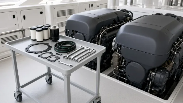 MTU Marine engine range marine engine parts — maintenance & spare parts guide