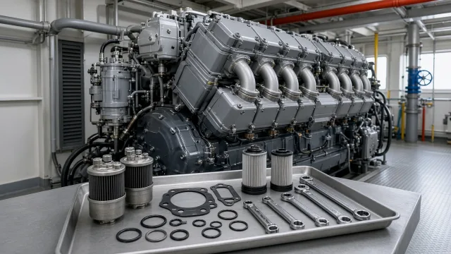 MTU Series 2000 marine engine parts — maintenance & spare parts guide