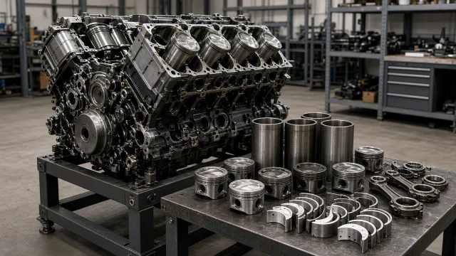 MTU Series 2000 marine engine parts — overhaul & major parts guide
