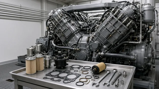 MTU Series 4000 marine engine parts — maintenance & spare parts guide