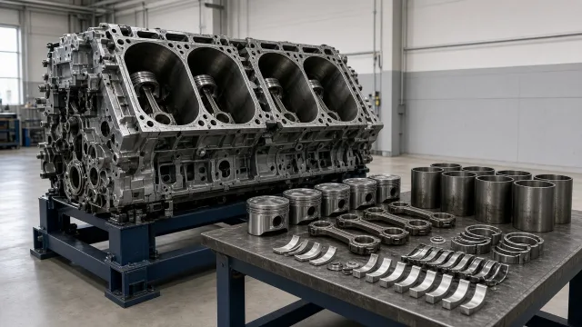 MTU Series 4000 marine engine parts — overhaul & major parts guide