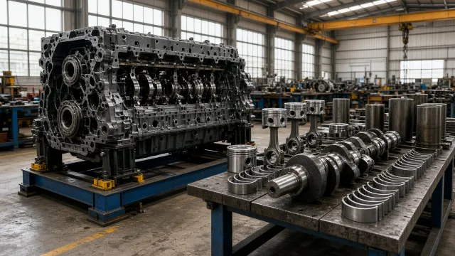 MTU Series 8000 marine engine parts — overhaul & major parts guide