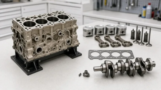 Perkins 4.108 marine engine parts — overhaul & major parts guide
