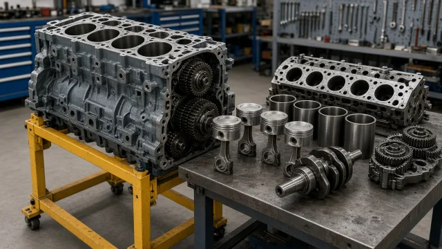 Perkins 4.236 marine engine parts — overhaul & major parts guide