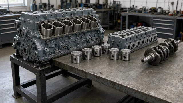Perkins 6.354 marine engine parts — overhaul & major parts guide