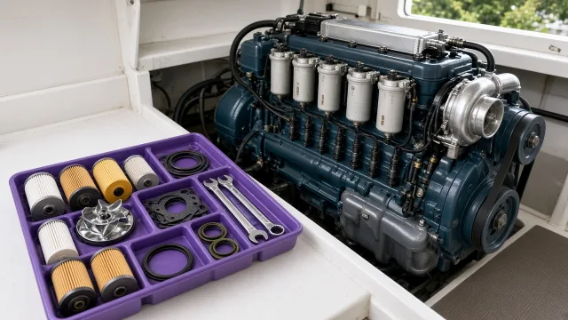 Perkins M115T marine engine parts — maintenance & spare parts guide