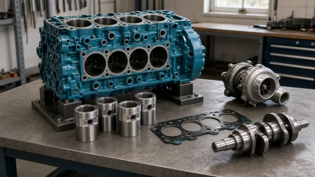 Perkins M115T marine engine parts — overhaul & major parts guide