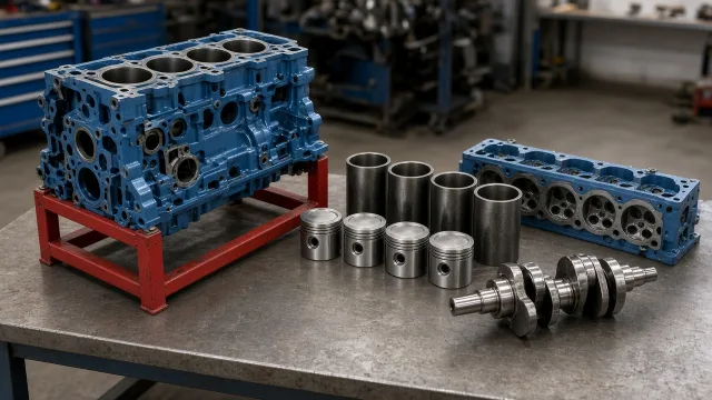 Perkins M85T marine engine parts — overhaul & major parts guide