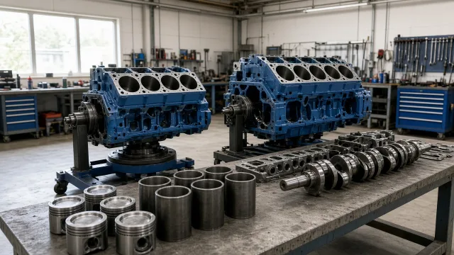 Perkins Marine engine range marine engine parts — overhaul & major parts guide
