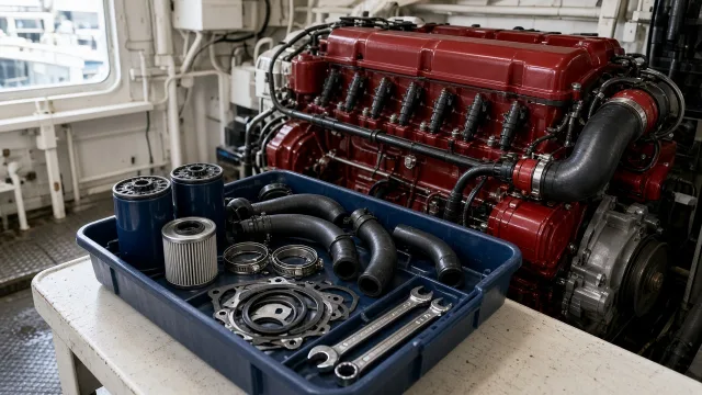 Scania D11 / DS11 / DSI11 marine engine parts — maintenance & spare parts guide