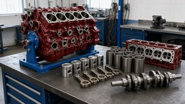 Scania D11 / DS11 / DSI11 marine engine parts — overhaul & major parts guide