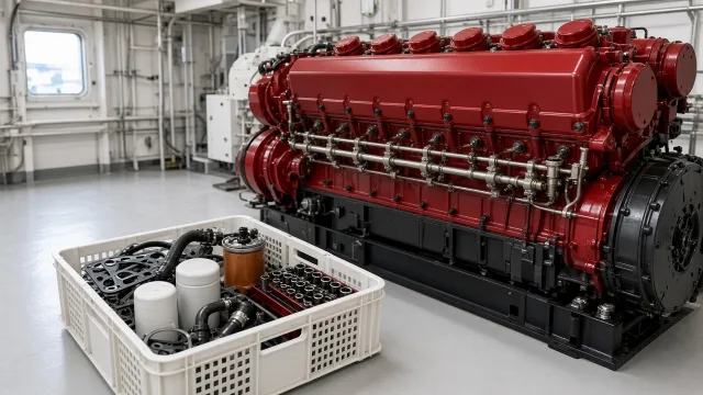 Scania D12 / DI12 marine engine parts — maintenance & spare parts guide